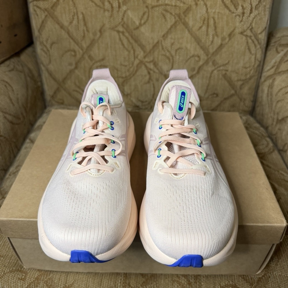 Asics Gel-Nimbus 28 Women's Size 10 Pearl Pink Athletic Running Shoes Sneakers - Picture 5 of 9
